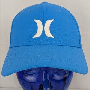 Hurley Youth Boys' H2O-Dri Blue White Icon Baseball Cap Hat